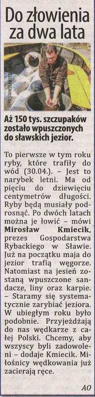 Do złowienia za dwa lata